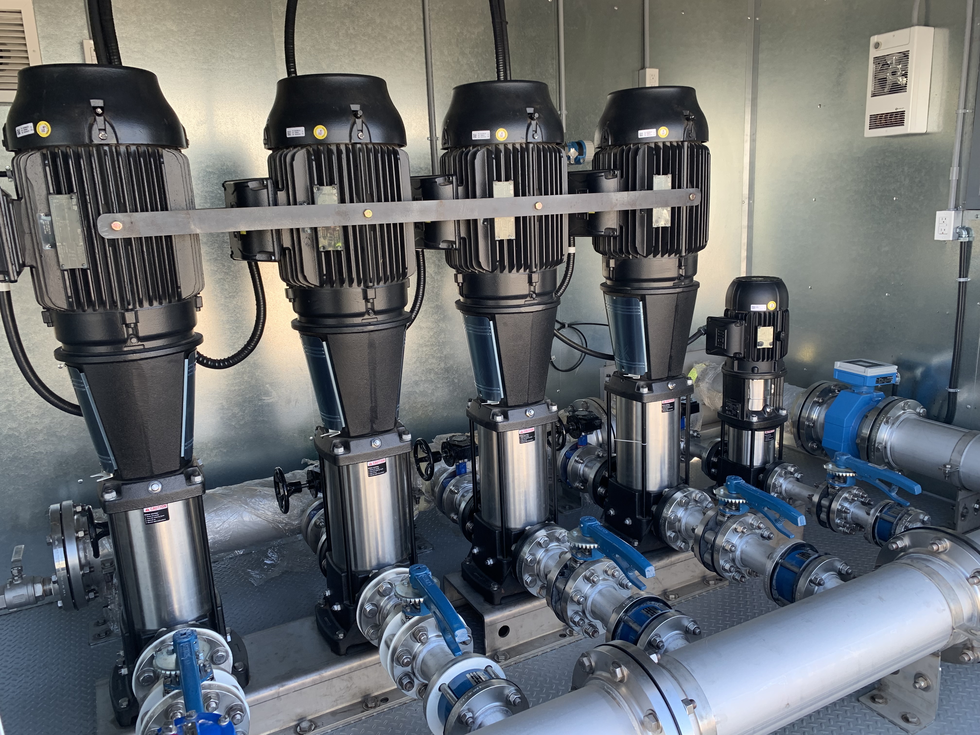 SCG Process Portable Pump Booster Station