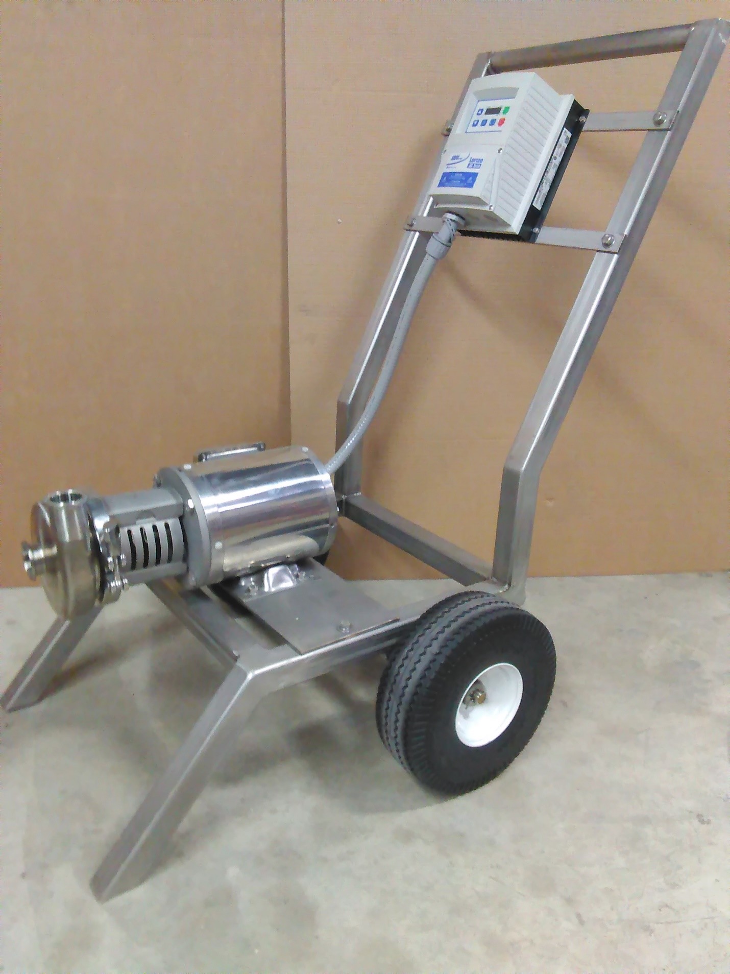 BPH Pump & Equipment Centrifugal Mobile Sanitary Cart
