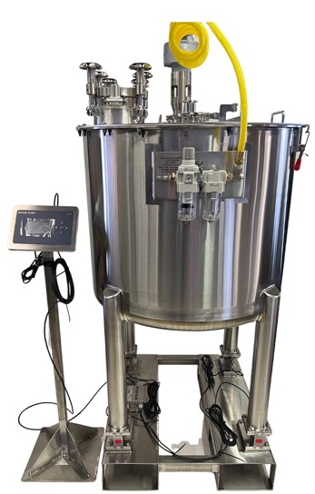 White Mountain Process Customizable Sanitary Mixing Tanks 